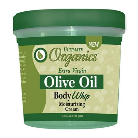 Africas Best Ultimate Originals Extra-Virgin Olive Oil Moisturizing Body Whip Cream, 15 (The Best Moisturizing Cream)