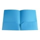 thumbnail image 1 of Carpetas De Plástico, Carpetas De Bolsillo Resistentes, Carpetas De Archivo Tamaño Carta, Para Organizar Documentos, Para Oficina Y Aula, Color Azul, 1 of 8