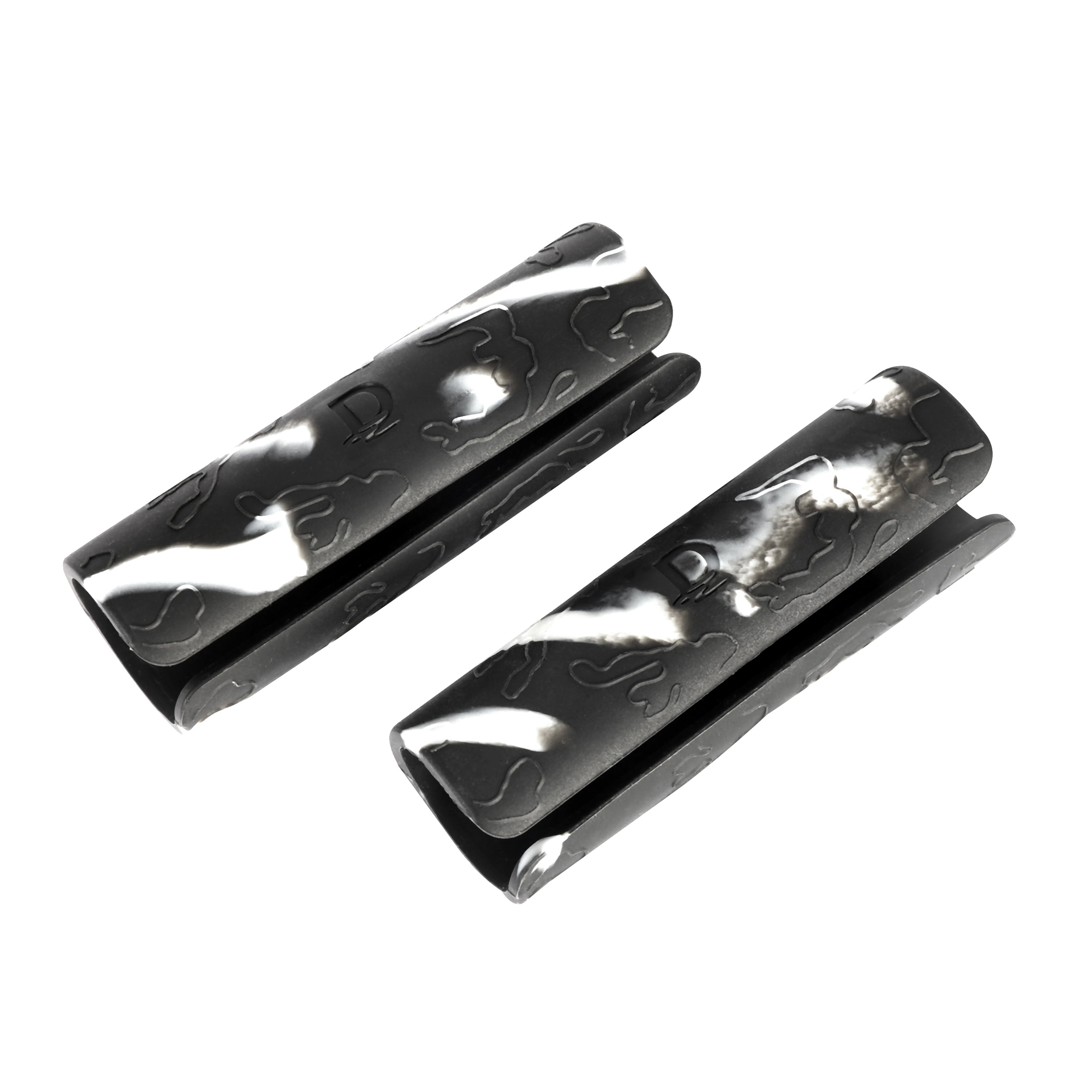D DRIFT ALL THINGS WATER Kayak Silicone Paddle Grips, 2-Pack, Glow-in-the-Dark