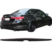 Ikon Motorsports Compatible with 08-12 Accord OE Trunk Spoiler Wing Painted #NH731P Crystal Black Pearl
