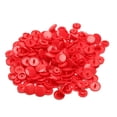 thumbnail image 2 of Cuadros Decorativos 50 Uds T5 botones de presión sujetador DIY ropa de bebé botón a presión (rojo) Ndcxsfigh Nuevos Originales, 2 of 5