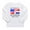 Cloud White, variant on CafePress - Half Dominican 100% Cute Long Sleeve T Shirt - Long Sleeve Infant T-Shirt