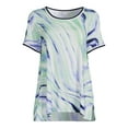 thumbnail image 5 of Secret Treasures Women's and Women's Plus Size Knit Sleep Shirt with Short Sleeves, 5 of 5