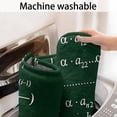 thumbnail image 5 of Math Equations Calculus Formulas Green Pattern Bathroom Rugs Mat,Non Slip Microfiber Bathroom Rug,Rubber Backing,Soft Bathroom Mats for Bathroom Floor,Tub and Shower,47x17in(120x43cm), 5 of 5
