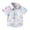 Multicolor, variant on Boys Short Sleeve Button Down Shirt Tie Dye Casual Summer Beach Vacation Tee Shirts 2-15 Years
