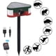 thumbnail image 1 of Alarma de Sensor de movimiento Solar para exteriores, Detector de movimiento 360 mejorado y lámpara de sirena ruidosa de 129db, luz estroboscópica de 4 modos de trabajo con control remoto, 1 of 5