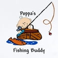 thumbnail image 2 of CafePress - Poppa's Fishing Buddy Infant Bodysuit - Baby Light Bodysuit, Size Newborn - 24 Months, 2 of 4