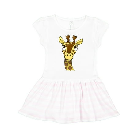 

Inktastic Cute Giraffe Gift Toddler Girl Dress