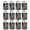 Black, variant on GQDIN Mini Suitcase Favor Box 12pcs Mini Luggage Travel Suitcase Candy Box Clear Plastic Rolling Trolley Case Jewelry Storage Holder for Wedding Birthday (2.75" x 2")