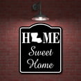 thumbnail image 2 of Home Sweet Home Louisiana BLACK Aluminum Composite Sign, 15"x18", 2 of 9