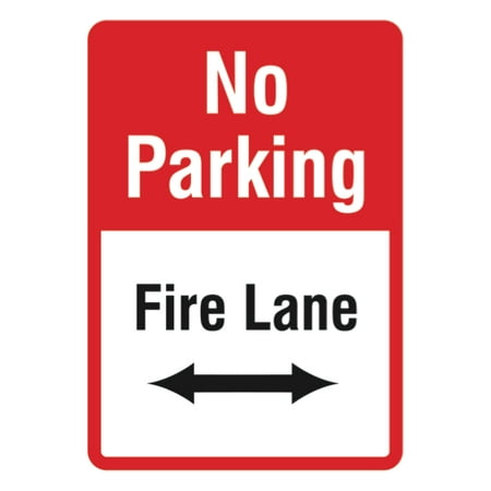 Fire Lane - No Parking Sign - Lot Towing Zone