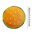 thumbnail image 2 of BallsFHK Simulated Burger Plush Toy Large Snack Pillow Sofa Creative Burger Ornament Toy, 2 of 2