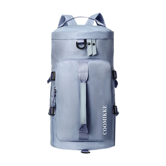 Mochila de viaje Zulema con bolsa de almacenamiento separada para artículos secos y húmedos Azul