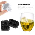 thumbnail image 1 of ANGGREK Silicone Ice Mold,Ice Mold,2Pcs 4-Grid Distinctive Skull Shape Ice Mold Silicone Ice Cubes Tray For Home Bar Use, 1 of 8