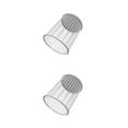 thumbnail image 4 of Wosthever Portalápices de Metal de estilo nórdico, organizador de hogar y oficina, cepillo hueco de escritorio, cesta multifuncional, limpieza Blanco 2Conjunto, 4 of 6