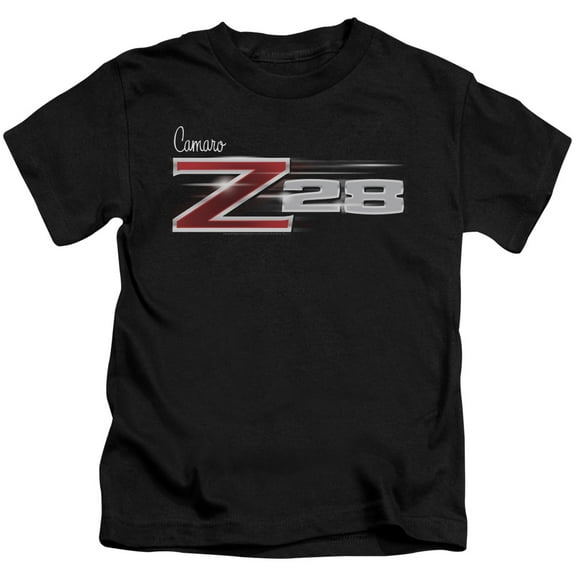 Chevrolet Z28 Logo S/S Juvenile 18/1 T-Shirt Black(4)