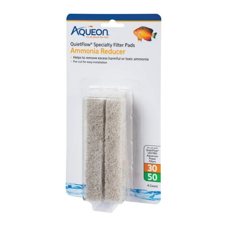 Phosphate Filter Pad - Aqueon Replacement Phosphate Removcer Filter Pads Size 30/50 4 pack