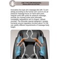 thumbnail image 3 of BestMassage Full Body Zero Gravity Shiatsu Massage Chair Recliner Massage,Brown, 3 of 7