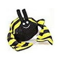 thumbnail image 3 of Jolly Pet Bumble Bee Dog Tug Toy with Squeaker, Medium, 3 of 3