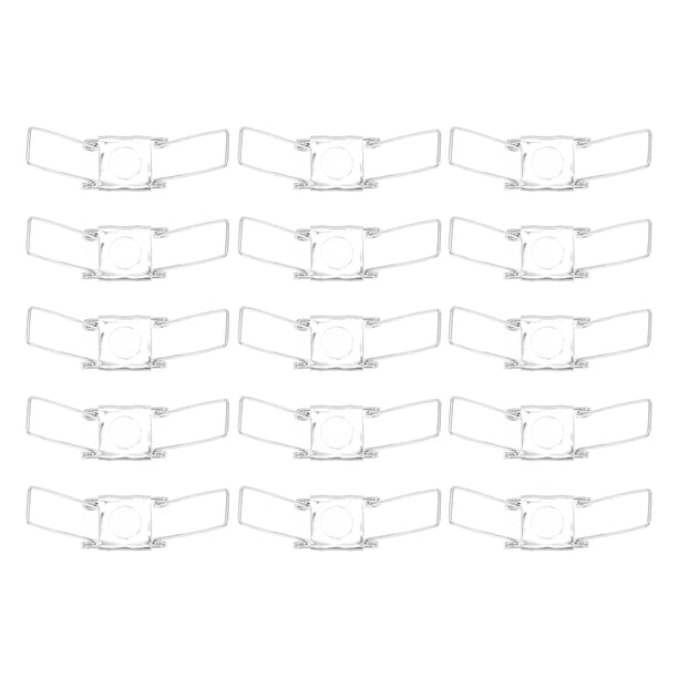 ColoMX 20 piezas de repuesto para pantalla de lámpara, Clip de resorte, accesorio de hebilla de instalación para pantalla de lámpara
