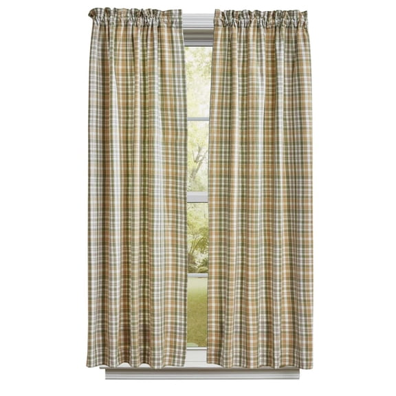 Farmstead Plaid Panels - 72x63 - Park Designs