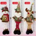 thumbnail image 5 of Christmas Tabletop Plush Decorations, Standing Long Legs Doll Toys, Christmas Figurines Ornaments for Xmas Party, Home, Table, Fireplace, 5 of 5