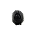 thumbnail image 3 of Black w/ Textured Lines Murano Glass Charm .925 Sterling Silver Reflection Beads, 3 of 5