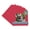 Deep Red, variant on Maroon Red Picture Frame Mat for 16x16 Frames - Fits 10x10 Photos - 25 Mats