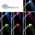 thumbnail image 1 of Amdohai Pommeau de Douche Multicolore LED Arroseur Portatif 7 Couleurs avec 2 Modes Réglables, 1 of 7