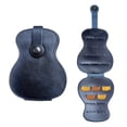 thumbnail image 3 of Estuche para púas de guitarra Estuche para púas de guitarra de material cuero Estuche para guitarra eléctrica acústica, paquete de variedad Estuche para Negro Gloria porta guitarras, 3 of 9