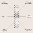 thumbnail image 4 of JONATHAN Y MOROCCAN HYPE 2 x 8 Runner Rug, Pere Charcoal Dot Shag - White/Gray, MOH411A-28, 4 of 9