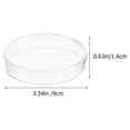 thumbnail image 3 of 10Pcs Transparent Laboratory Plates for Tissue Culture and Sample Holding 3.5x3.5x0.6in, 3 of 8