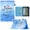 Blue, variant on Dteck Smart Auto Wake/Sleep Case for Amazon Fire Max 11" 13th Generation (2023), Shockproof Folio Stand PU Leather Magnetic Wallet Card Slots Soft Cover Protective Case with Pen Holder,Colorful
