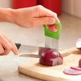 thumbnail image 2 of WREESH Tomate Légumes Coupe Aide Titulaire Guide Trancheuse Sûr Fourchette, 2 of 8
