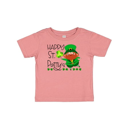 

Inktastic Happy St. Patty s with Cute Little Leprechaun Gift Baby Boy or Baby Girl T-Shirt