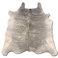 thumbnail image 1 of Riverbay Furniture Hand Crafted Cow Hide Rug in Light Brindle, 1 of 2