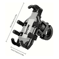 thumbnail image 4 of Soporte Para Celular  Bloosom Moto/bicicleta, Base Porta Teléfono Negro, 4 of 4