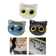 thumbnail image 2 of Necvior Cartoon Big Eyed Cat Bead Acrylic 3D Cat Head Loose Spacer Bead DIY Handmade Bracelet Necklace Jewelry Gift Accessory, 2 of 17