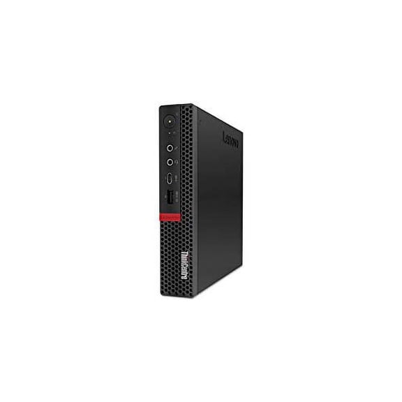 Restored Lenovo ThinkCentre M720q 10T7 Tiny Desktop Computer - 1 x Core i5 8400T / 1.7 GHz - RAM 8 GB - SSD 256 GB (Refurbished)