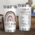thumbnail image 5 of Mothers Day Gifts For Mom From Daughter, Son - Best Mom Ever Gifts, Gift Ideas for Birthday, Mother''s Day, Presents For Mom To Be 1st Time Mom, New Mom Gifts - 20 Oz Stainless Steel Tumbler, 5 of 6