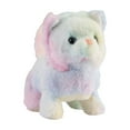 thumbnail image 2 of Realistic Interactive Robotic Cat Toy Electronic Pet Kitty That Walks Meows Moves Tail Super Cute Plush Robot Kitten Birthday Gift for Women Cat Lovers Easter Present Christmas Gift, 2 of 6