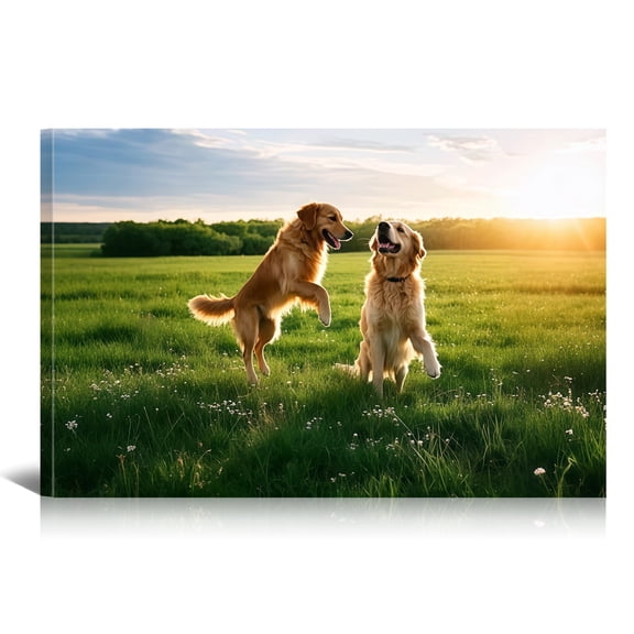 Custom Canvas Prints with Your photos - Personalized Picture Prints Gifts for Family Home Office Wall Art Decor, 24 x 16"
