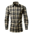 thumbnail image 2 of Awdenio Men's Clothing Flannel Shirts Long Sleeve Button Down Shirt Casual Plaid Shirts with Pocket, 2 of 5