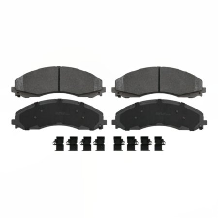 For 2017-2018 Ford F-550 Super Duty Super Duty Brake Pad Set Rear