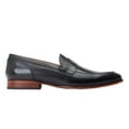 thumbnail image 2 of Base London Mens Bruno Leather Penny Loafers, 2 of 4