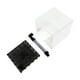 thumbnail image 3 of Caja de filtro de acuario,Filtro de fondo acrílico con almohadillas filtrantes tubulares,Filtro pequeño para acuario de peces y gambas,Filtro de fondo para acuario.,Sistema de filtración, 3 of 8