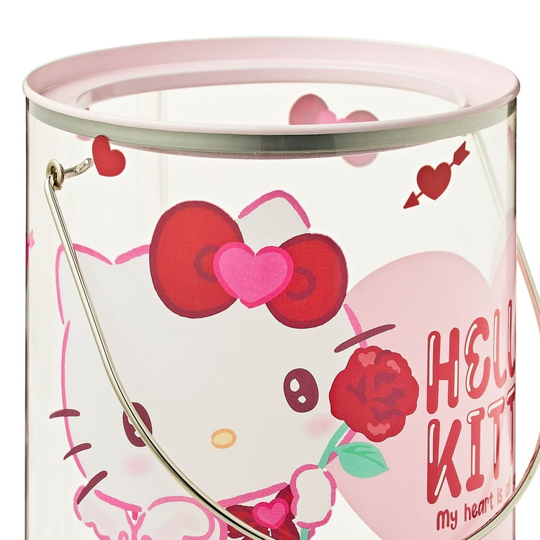 Sanrio Clear Hello Kitty Mailbox, 1 Count, New, 6.25 Inches High