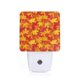 thumbnail image 1 of Fotbe Vintage maple leaves autumn Luz Nocturna LED, Luz de Noche con Sensor de Luz Natural de Anochecer a Amanecer, Se Enchufa a la Pared, Blanco Cálido 0.5W-EU, 1 of 7