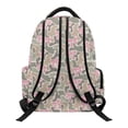 thumbnail image 2 of HUIACONG Camo Bow Print Backpack for Teen Girls 8-16, Adjustable Padded Straps School Bag, Water Resistant Multi Pocket Large Capacity Bookbag for School Travel Daily Use, 2 of 7