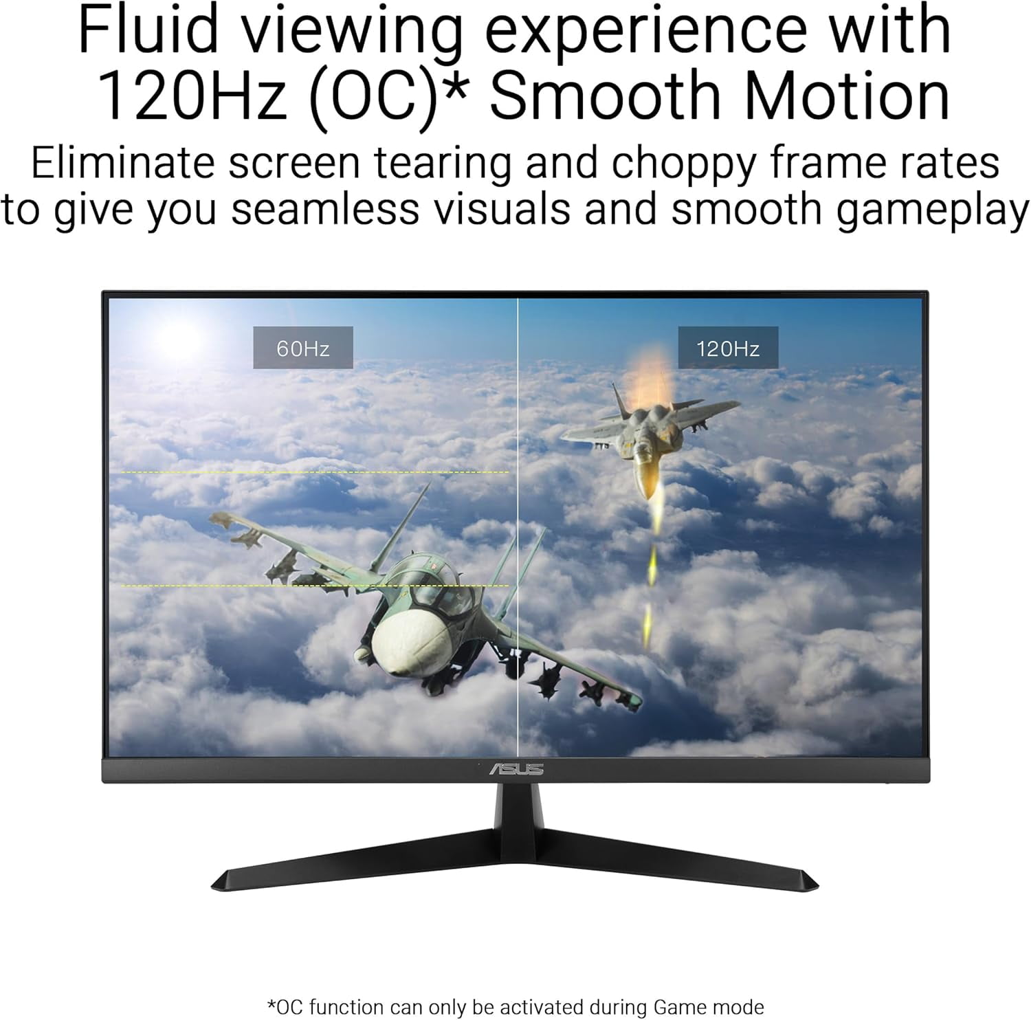 ASUS VY279HGR Eye Care 27" 16:9 IPS FHD 1500:1 1ms 250 nits 120 Hz Gaming Monitor